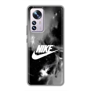 Чехол для Xiaomi 12 / 12X - с принтом Найк (AlphaPrint) (Лого Найк)