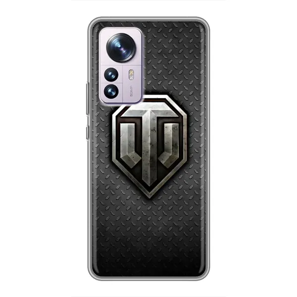 Чехол с принтом «Лого Tanks» для Xiaomi 12 / 12X Чехол с принтом «Лого Tanks» для Xiaomi 12 / 12X
