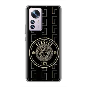 Чехлы VERSACE для Сяоми 12 / 12х (PREMIUMPrint) (Лого Версаче)
