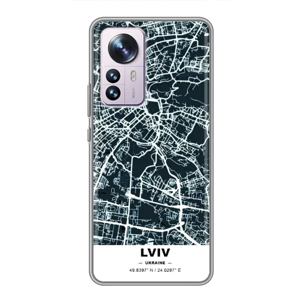 Чехол с принтом «Львов» для Xiaomi 12 / 12X