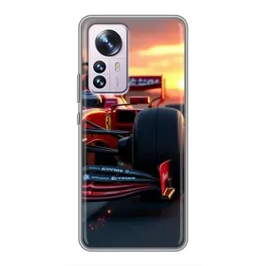 Чехол Формула1 на Xiaomi 12 / 12X (Макларен на закате)