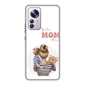 Чехлы для мамы на Xiaomi 12 / 12X (Мама и сын)