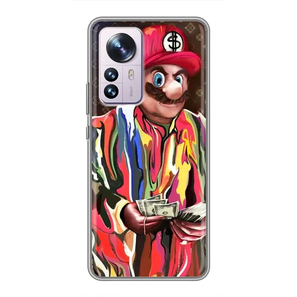 Чехол с принтом «Mario LV» для Xiaomi 12 / 12X
