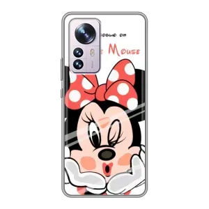 Эксклюзивный чехол для Xiaomi 12 / 12X (AlphaPrint - Мультяшные) (Маус Минни)