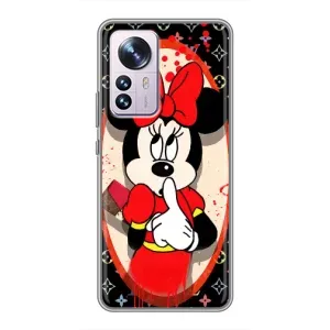 Чехол Disney Mouse Xiaomi 12 / 12X (PREMIUMPrint) (Минни Маус ЛВ)