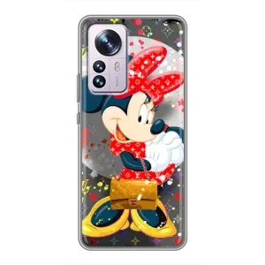 Чехол Disney Mouse Xiaomi 12 / 12X (PREMIUMPrint) (Minni с бантиком)