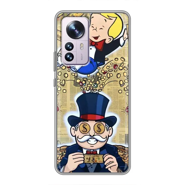 Чехол с принтом «Монополия Мен» для Xiaomi 12 / 12X
