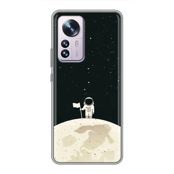 Чехол с принтом «На луне» для Xiaomi 12 / 12X Чехол с принтом «На луне» для Xiaomi 12 / 12X
