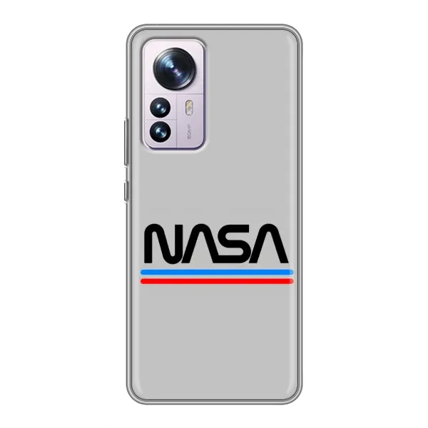 Чехол с принтом «NASA» для Xiaomi 12 / 12X Чехол с принтом «NASA» для Xiaomi 12 / 12X