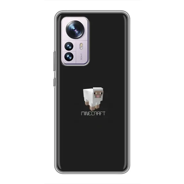 Чохол з принтом «Овечка Майнкрафт» для Xiaomi 12 / 12X