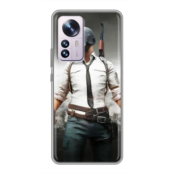 Чехол с принтом «Пабг мен» для Xiaomi 12 / 12X Чехол с принтом «Пабг мен» для Xiaomi 12 / 12X