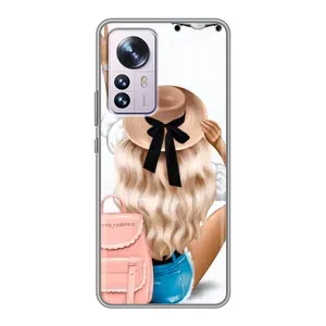 Чехол с печатью для Xiaomi 12 / 12X - (Мода) (AlphaPrint) (Путешествие)