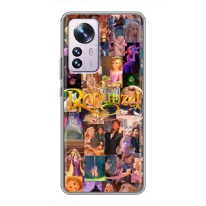 Чехол Рапунцель для Xiaomi 12 / 12X (Коллаж Рапунцель)