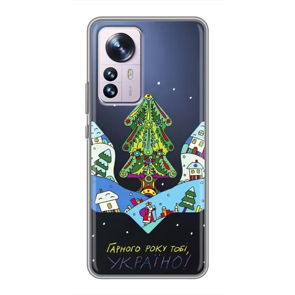 Чохол з принтом «Різдвяний герб» для Xiaomi 12 / 12X