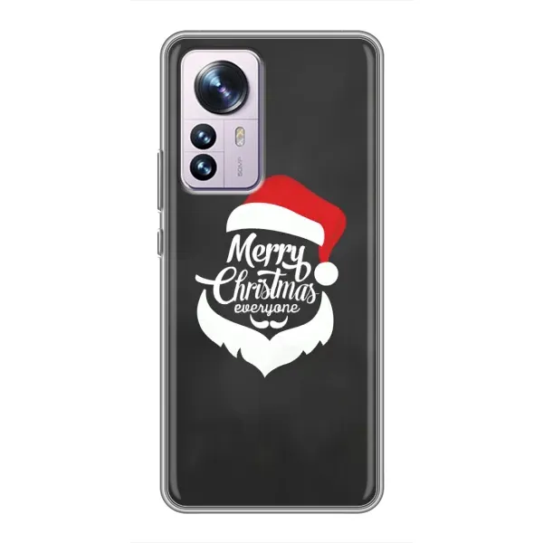Чехол с принтом «Санта Крисмас» для Xiaomi 12 / 12X Чехол с принтом «Санта Крисмас» для Xiaomi 12 / 12X