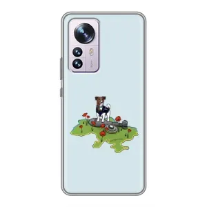 Чехлы с картинкой собаки Патрон для Xiaomi 12 / 12X (AlphaPrint) (Сапер Пес)
