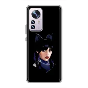 Чехлы Венсдей на Xiaomi 12 / 12X Уэнсдей (AlphaPrint)