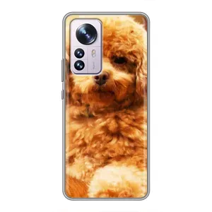 Чехлы с собаками для Xiaomi 12 / 12X (VPrint) (Щенок Бишон)