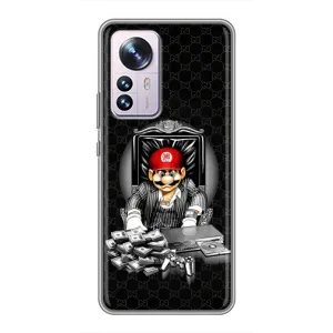 Чехлы с крутыми принтами для Xiaomi 12 / 12X - (PREMIUMPrint) (Супер Марио)