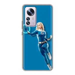 Чехол с принтом Фантастическая четверка для Xiaomi 12 / 12X (Сью Сторм полет)