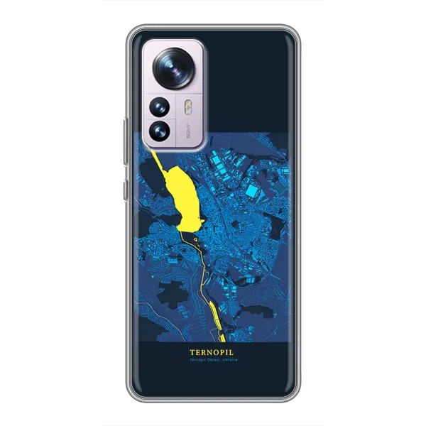 Чехол с принтом «Тернополь» для Xiaomi 12 / 12X