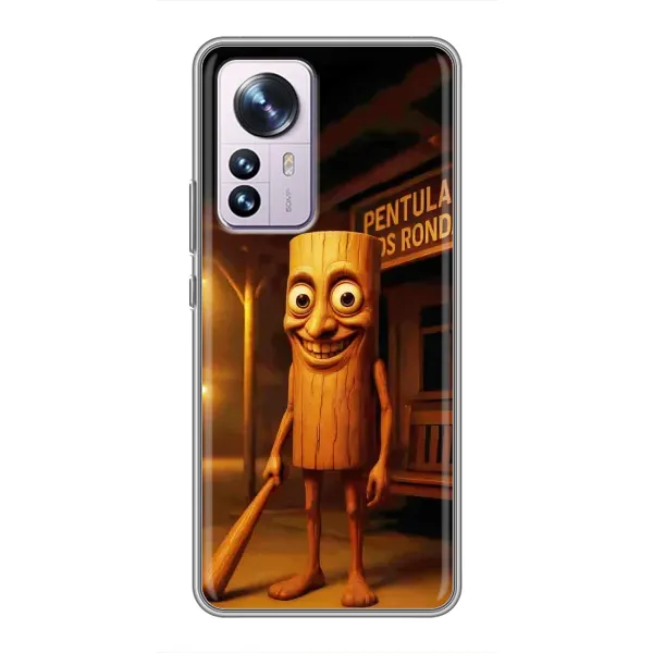 Чохол з принтом «Тунг тунг сахур» для Xiaomi 12 / 12X Чохол з принтом «Тунг тунг сахур» для Xiaomi 12 / 12X