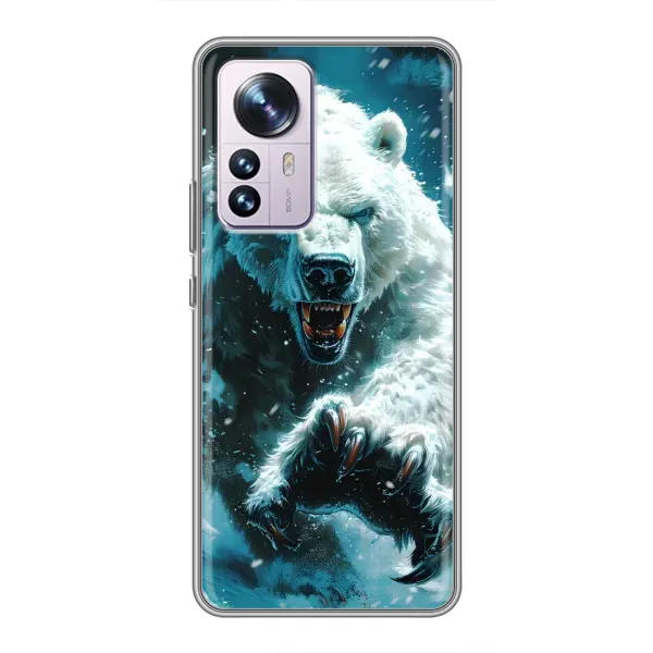 Чехол с принтом «Полярный медведь» для Xiaomi 12 / 12X