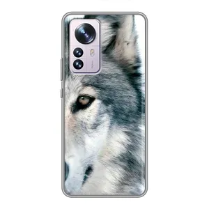 Чехлы с картинками животных Xiaomi 12 / 12X (Волк)