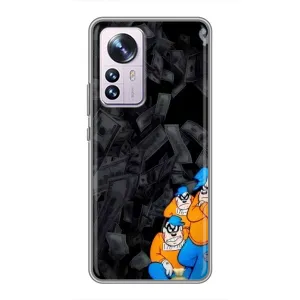 Чехлы с крутыми принтами для Xiaomi 12 / 12X - (PREMIUMPrint) (Воры)
