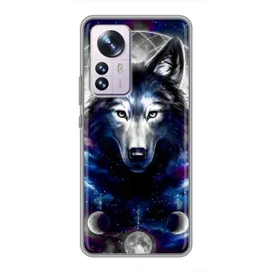 Защитные чехлы для Сяоми 12 / 12х (AlphaPrint) (ХИТ продаж) ВОЛК (Волк)