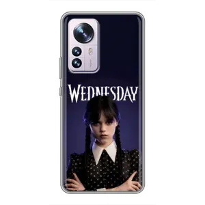 Силиконовый чехол с картинкой для Xiaomi 12 / 12X (Wednesday)