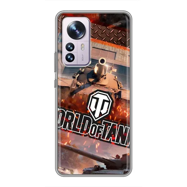 Чехол с принтом «World of Tanks» для Xiaomi 12 / 12X Чехол с принтом «World of Tanks» для Xiaomi 12 / 12X