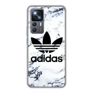 Чехлы Адидас для Xiaomi 12T Pro (AlphaPrint) (Адидас на мраморе)