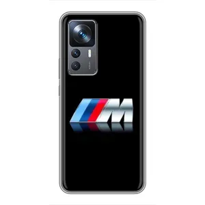 Чохол для Сяомі 12Т Про - з принтом БМВ (AlphaPrint) (AMG)