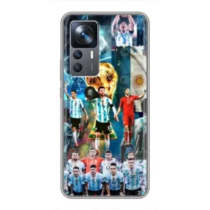 Чехлы Месси для Xiaomi 12T Pro (AlphaPrint) (Аргентина Месси)