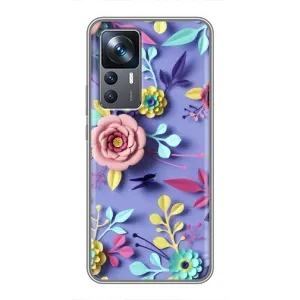 Чохли з квітами для Xiaomi 12T Pro (VPrint) (Дизайн квітів)