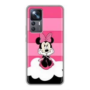 Эксклюзивный чехол для Xiaomi 12T Pro (AlphaPrint - Мультяшные) (Девочка Maus)