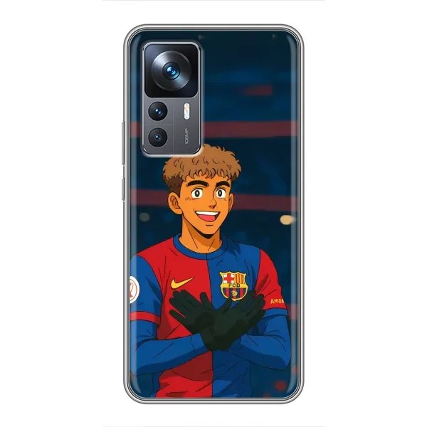 Чехол с принтом «Футболист Ямаль» для Xiaomi 12T Pro Чехол с принтом «Футболист Ямаль» для Xiaomi 12T Pro