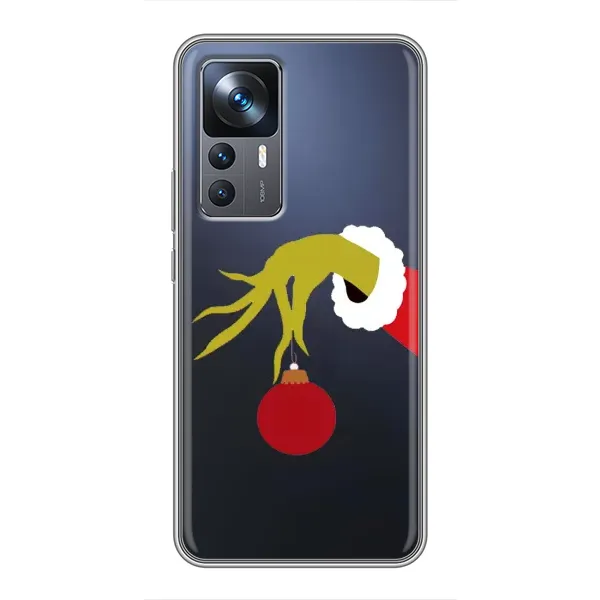 Чехол с принтом «Гринч с игрушкой» для Xiaomi 12T Pro