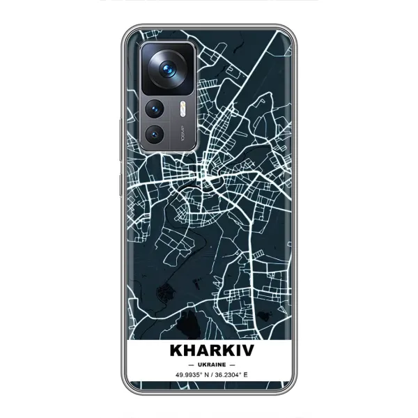 Чехол с принтом «Харьков» для Xiaomi 12T Pro