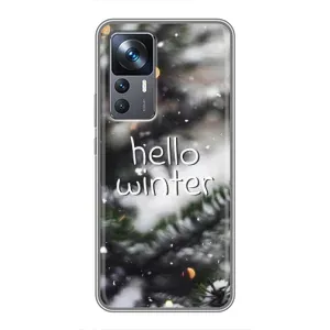 Новогодние, Праздничные Чехлы для Xiaomi 12T Pro - 2024 год (Hello winter)