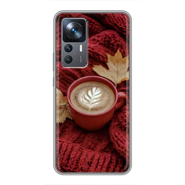 Чехол с принтом «Кофе на пледе» для Xiaomi 12T Pro