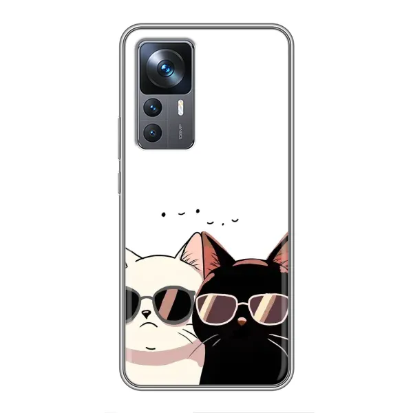 Чехол с принтом «Коты в очках» для Xiaomi 12T Pro