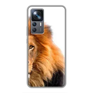 Чехлы с картинками животных Xiaomi 12T Pro (Лев грива)