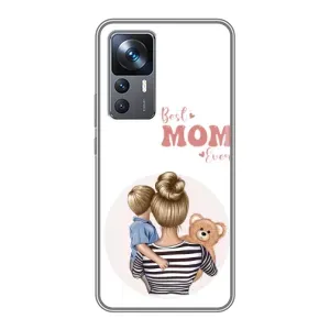 Чехлы для мамы на Xiaomi 12T Pro (Мама и сын)