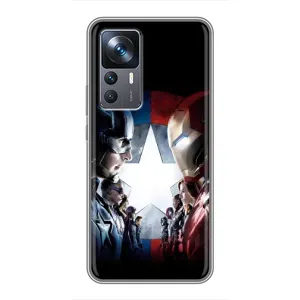 Чехлы с героями Марвел Xiaomi 12T Pro (VPrint) (Марвел стайл)