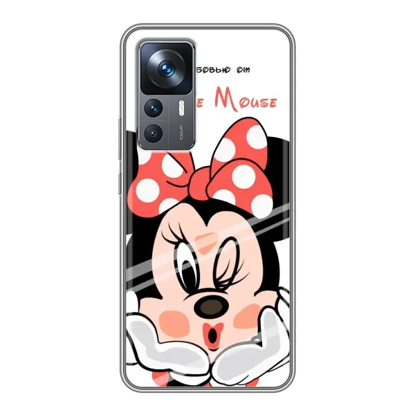 Чохол з принтом «Маус Мінні» для Xiaomi 12T Pro