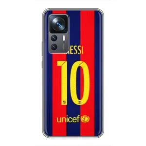 Чехлы Месси для Xiaomi 12T Pro (AlphaPrint) (Messi Barca 10)