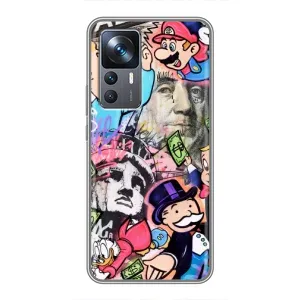 Чехлы с крутыми принтами для Xiaomi 12T Pro - (PREMIUMPrint) (Monopoly man)
