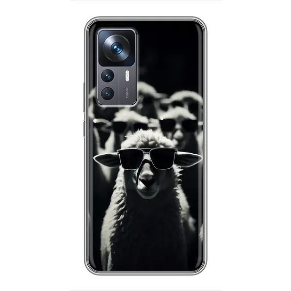 Чехол с принтом «Овечка в очках» для Xiaomi 12T Pro